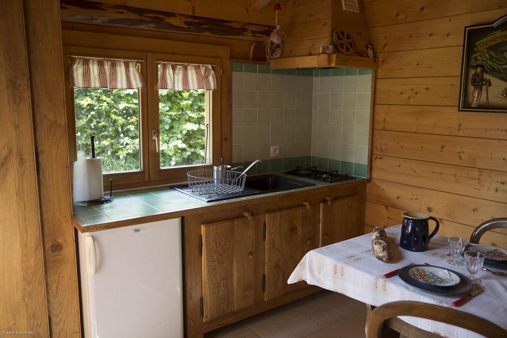 La Planque Des Marmottes Villa Servoz Værelse billede